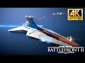 STAR WARS Battlefront II Kamino Republic Attack Cruiser 4K Gameplay | Clone Wars Ship Assault