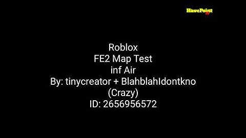 Roblox - FE2 - Map Test - inf Air (Crazy)