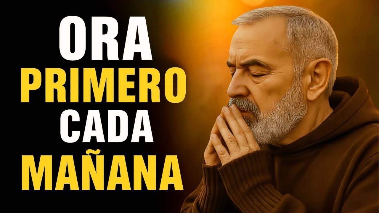 Entrega este nuevo día al Espíritu Santo | Oración Poderosa con PADRE PIO