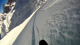 Vallée Blanche, Chamonix - 2014 - ski - trailer