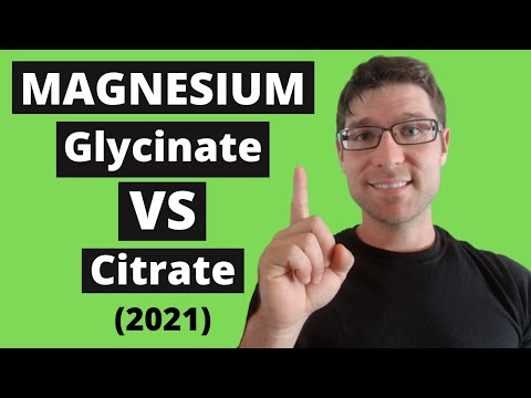 Video: Perbezaan Antara Magnesium Chelated Dan Magnesium Citrate
