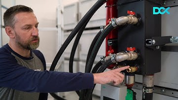 How to install and start up the DCX Immersion Rack System?