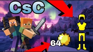 ДЮП ЯБЛОК | ПРОХОДИМ ВОЛНЫ В ЗОЛОТОЙ БРОНЕ БЕЗ ОРУЖИЯ В CustomSteveChaos | CsC |