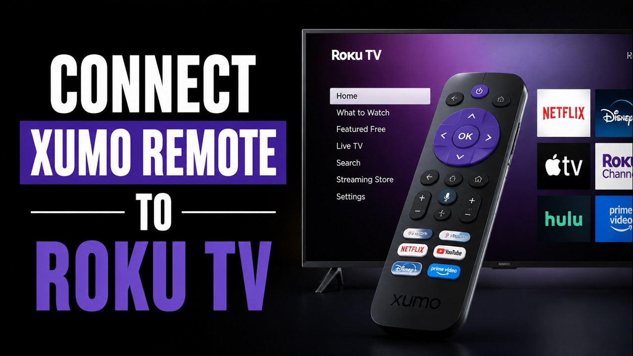 How to Connect Xumo Remote to Roku TV | Program Xumo Remote for Roku ...