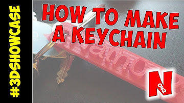 How To Make Your Own Customizable Keychain (Thingiverse 3D Printable)