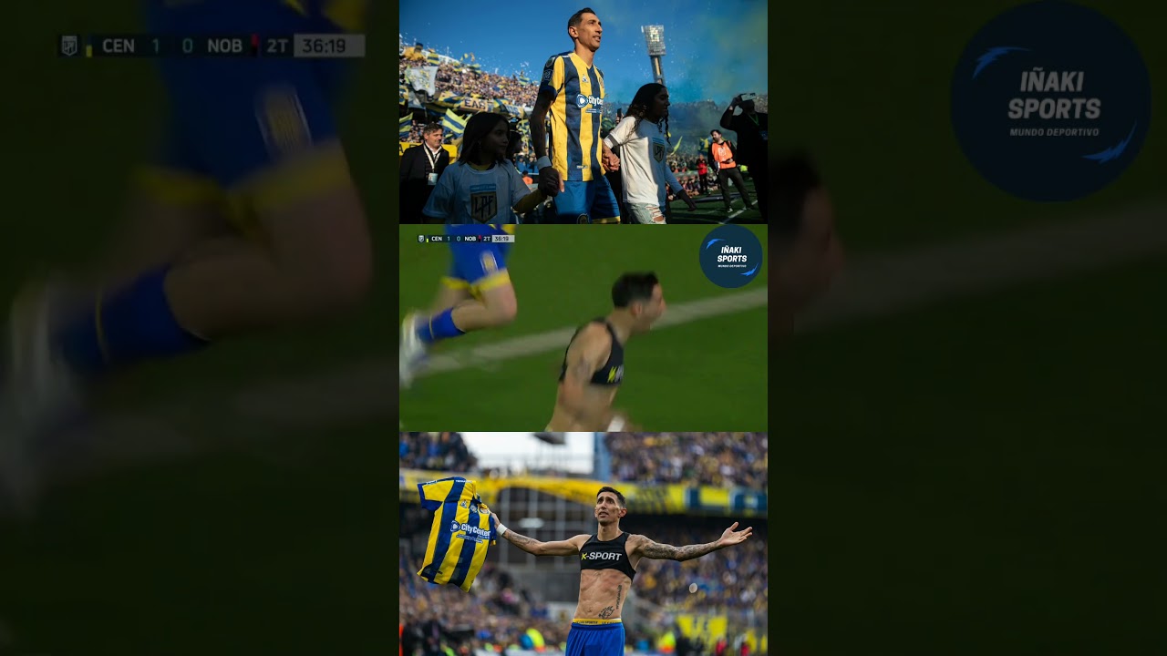 GOLAZO DE ÁNGEL DI MARÍA | ROSARIO CENTRAL 1-0 NEWELL'S 