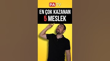 En Çok Kazanan 5 Meslek #meslekler #kazanç #gelir
