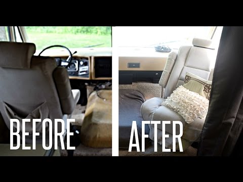 HOW TO: Recover an RV Engine Cover / Doghouse - YouTube