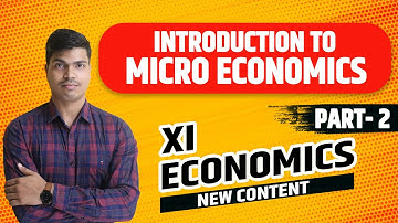 Introduction to Micro economics. Part 2 | Class 11 Micro economics | PPC curve | Rotation & Shift