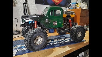 Axial SCX10ii Raw Builders kit - The POWER WAGON - Quak Rc
