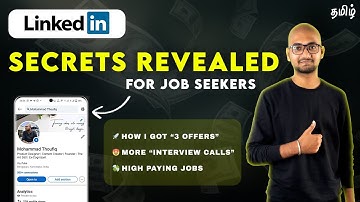The ULTIMATE LinkedIn Guide 2023🚀| SECRETS Revealed🤫 | in Tamil | Thoufiq M