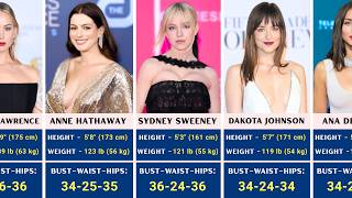 Body Measurements of Beautiful Actresses | Who Have Perfect Figure?