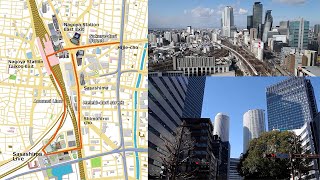 Nagoya Station Area Walking Map[Network2010]
