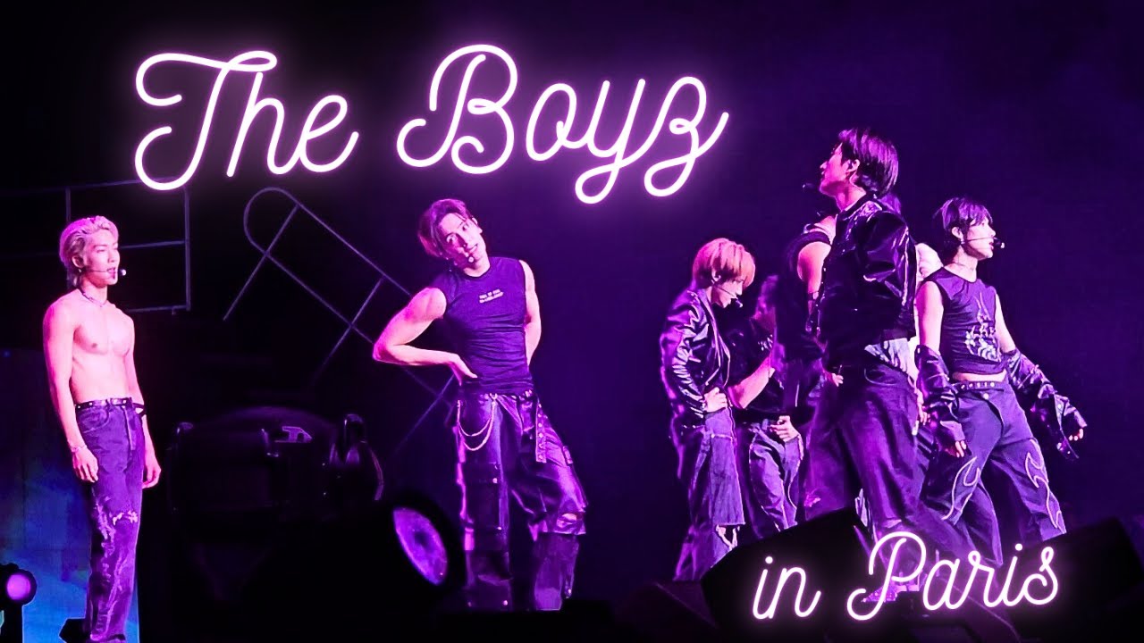 THE BOYZ IN PARIS !!! (13-09-2024 ZENERATION II, Le Palais des Sports)