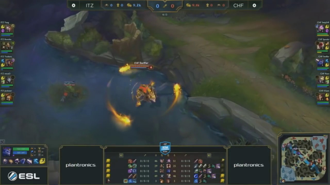 League Of Legends — Lyon vs Chiefs   UB Final IEM Oakland Qualifier Game 3