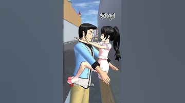 Do not trust strangers online! 😣 #sakuraschoolsimulator #shorts #awareness #trending #viralvideo