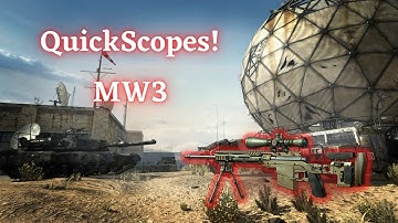 Quickscopes - Modern Warfare 3 (Dome)