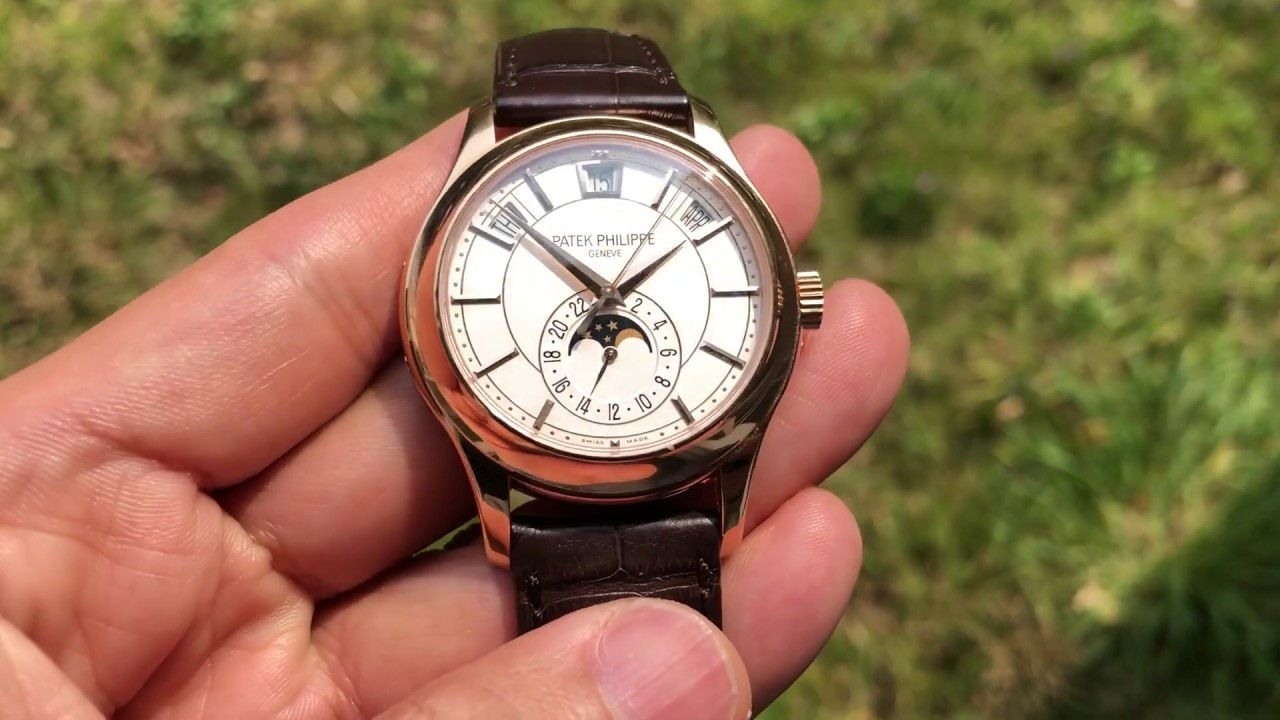 Patek Philippe Annual Calnedar Ref 5205R YouTube