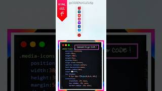 🥶🔥 CSS Social Icon Tooltip is Amazing