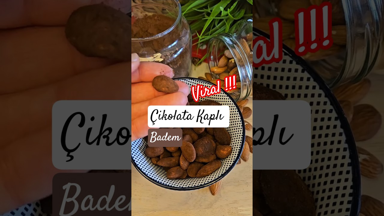 Viral Çikolata Kaplı Badem Tarifi | Başta Çamur Gibi, Sonu Efsane! Viral Çikolata Kaplı Badem Tarifi | Başta Çamur Gibi, Sonu Efsane!