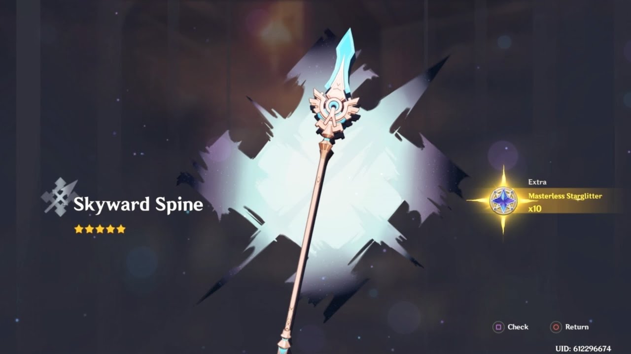 (Genshin Impact) Pulling Skyward Spine! [3rd Pity] PERMANENT BANNER