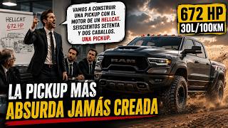 La pickup que NO debería existir... y sin embargo existe | RAM TRX