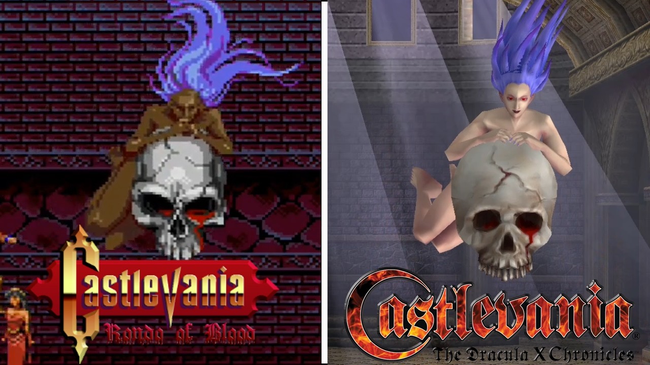 🦇Castlevania: Rondo of Blood🦇 - All Bosses Comparison Original (1993) vs Remake (2007)
