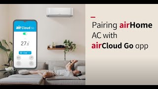airCloud Go, pairing with your airHome air conditioner via Built-in WiFi | Hitachi Cooling & Heating