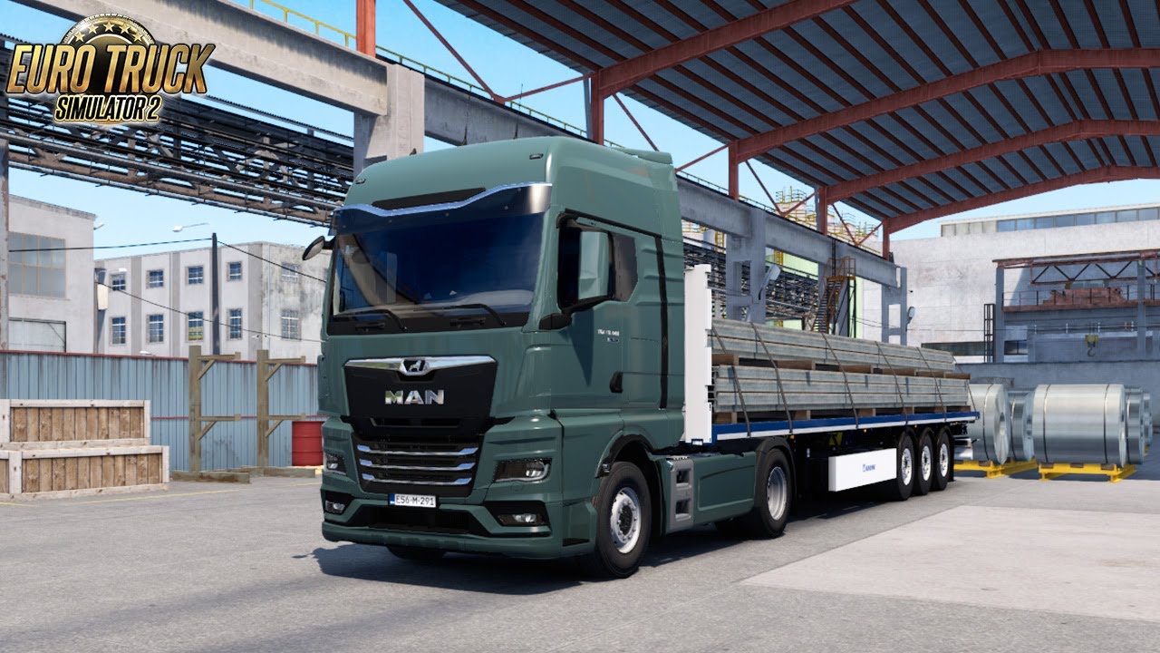 Metal Beams delivery in Banja Luka - Euro Truck Simulator 2