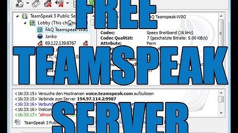 CREATE A FREE TEAMSPEAK 3 SERVER