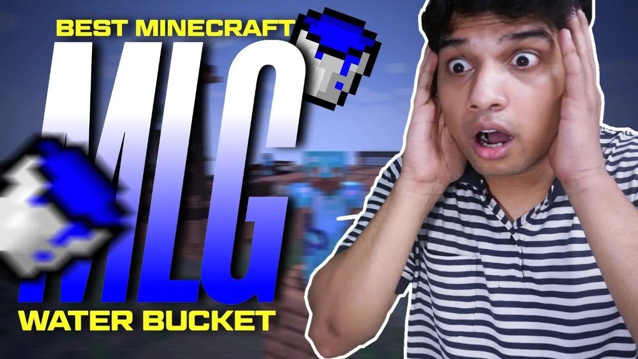 best minecraft mlg bucket with maths YouTube
