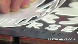 How To Create ADA Signs with a Roland EGX-400 Engraver