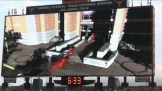The Eyes of Texas - UT Longhorn Band - JumboTron Intro Video 2009