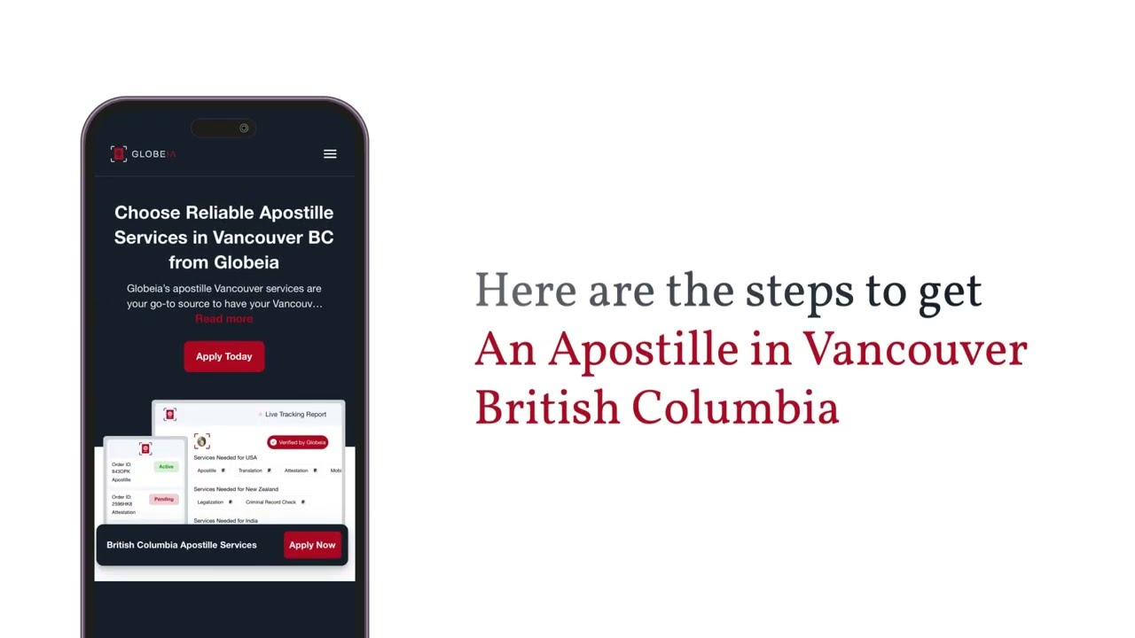 How to do Apostille in British Columbia? | Canada | Criminal Record Check | Background Checks | RCMP
