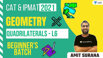 Geometry - Quadrilaterals L6 l Beginner