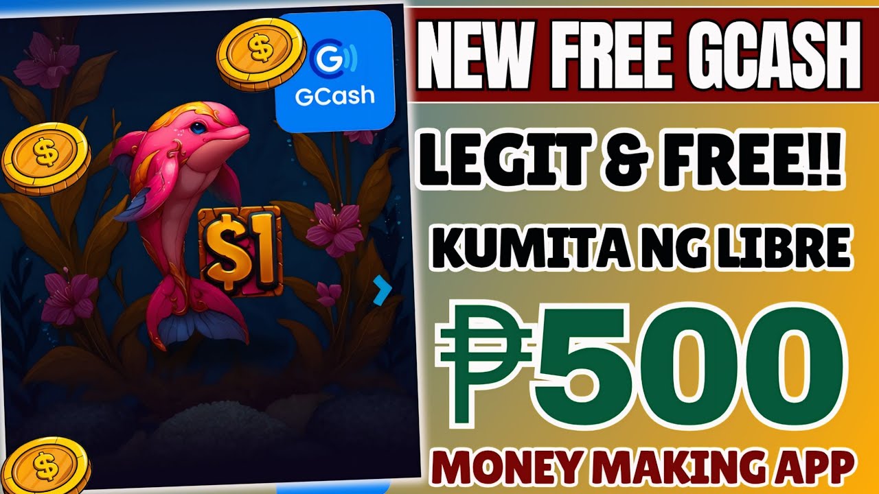 BAGONG FREE GCASH | KUMITA NG 20PHP UP TO 500 PESOS NG LIBRE | Dolphin Of Bauhinia