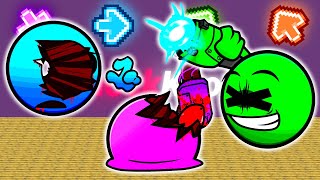 Geometry Dash FIRE IN THE HOLE | FNF Character Test | Gameplay VS Playground