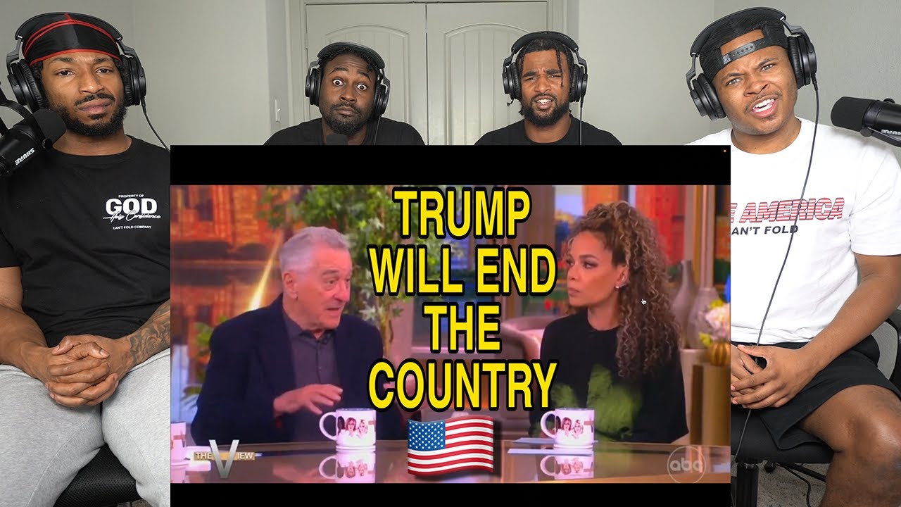 Robert De Niro's MELTDOWN on The View! Forces Mic Cut Multiple Times!