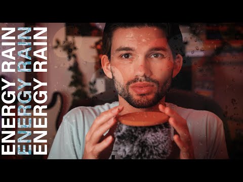 ASMR 1 Hour of Energy Rain ☔️ (Plucking Negative Energy & Cork Tapping to Relax & Sleep)