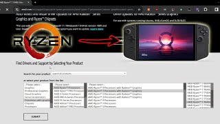 Legion Go Install AMD Graphic Driver from AMD / Custom Install 2024 (VERY QUICK GUIDE) screenshot 3