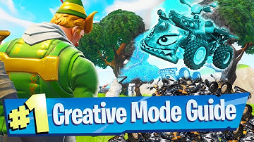NEW Fortnite Creative Mode Gameplay + Guide (Recorded At Epic HQ!)