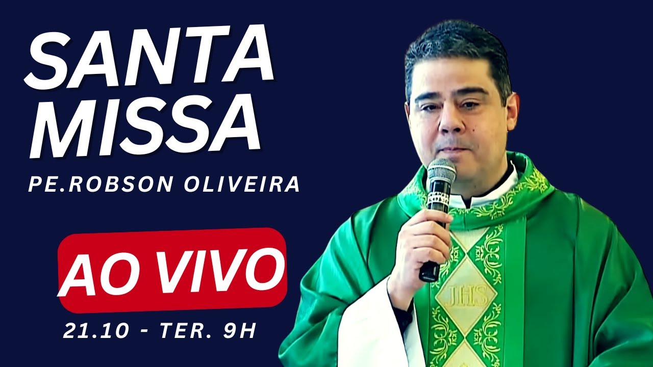 Padre Robson de Oliveira AO VIVO | Santa Missa Santuário Sagrado Coração de Jesus – Mogi das Cruzes