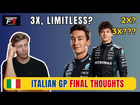 3X Chip Activated! Italain Grand Prix Final Thoughts F1 Fantasy - 2026 F1 Fantasy Tips & Tricks thumbnail