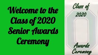 Osage Senior Awards Ceremony 2020