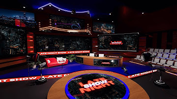 Talk Show | Virtual TV Studio | Unity Engine