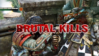 For Honor : All Executions with all characters.