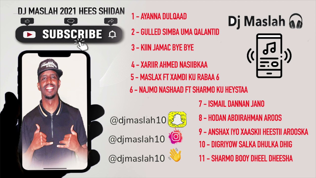 Dj Maslah 2021 Hit Songs