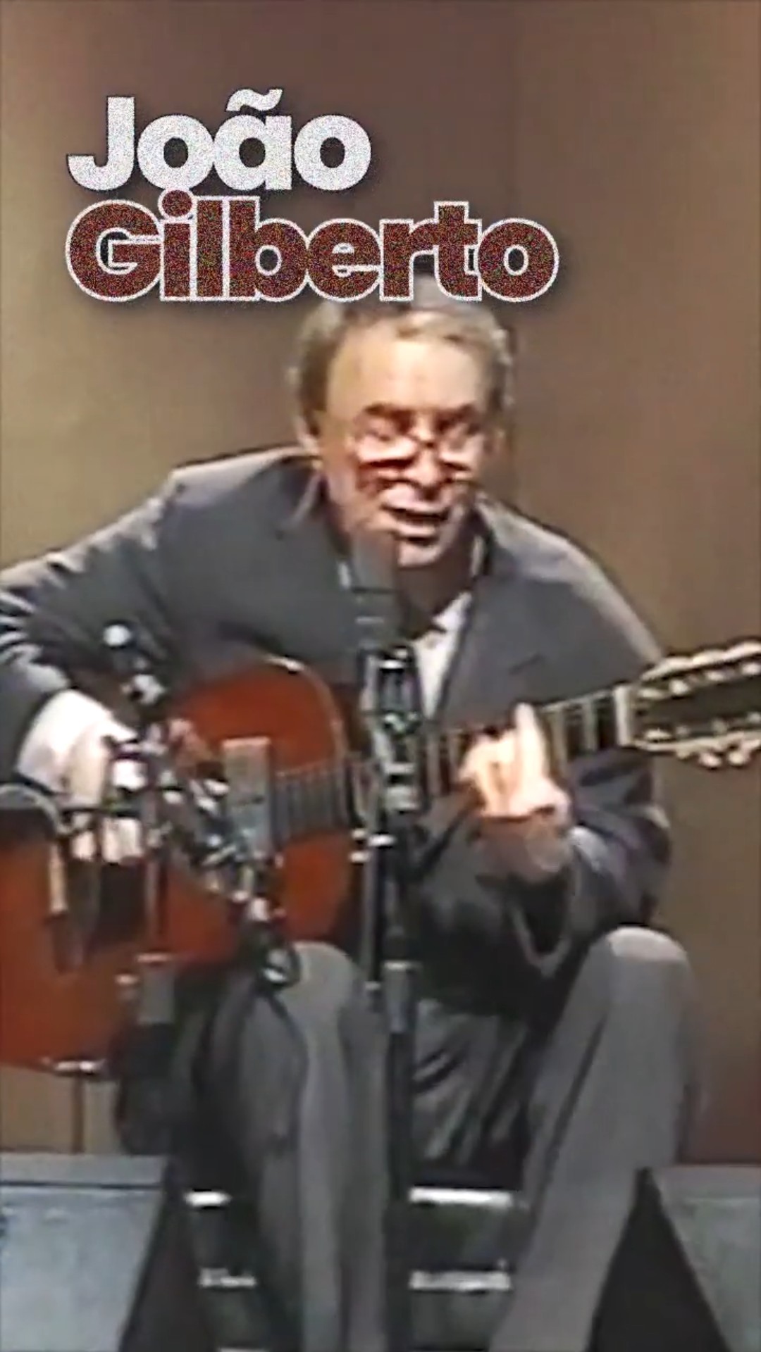 João Gilberto was a Brazilian guitarist, singer and composer
