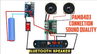 PAM8403 Audio Board || Full Connection || Audio Quality