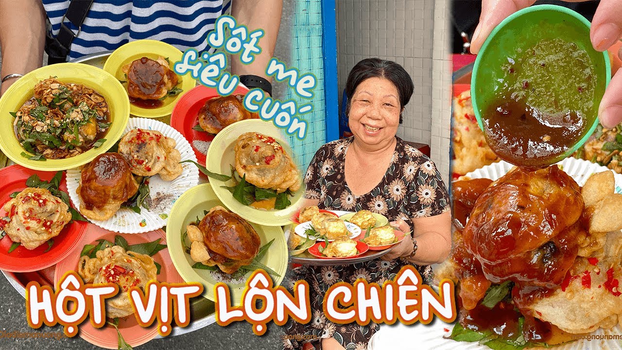 Phát hiện HỘT VỊT LỘN CHIÊN GIÒN RỤM sốt mắm me